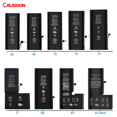 Rechargeable Cell Phone Battery Pack 3.82V For IPhone 6 6s 7 8 Plus X Xr Xs 11 12 Pro