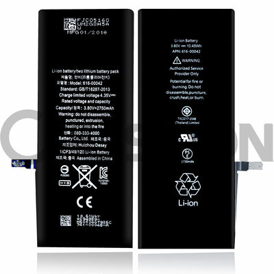 Long Lasting Lithium-Ion Batteries For IPhone 8 5.5 X 2.7 X 0.2 Inches